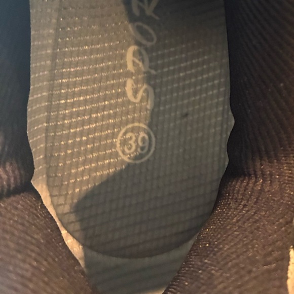 Speed Cycling Bicycle Road Bike Shoes Size 39 Black Gray Camo Camouflage - Picture 7 of 7